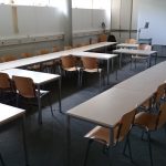 Inside view of a seminary room